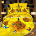 big sunflower printed bedding set ,lovely design